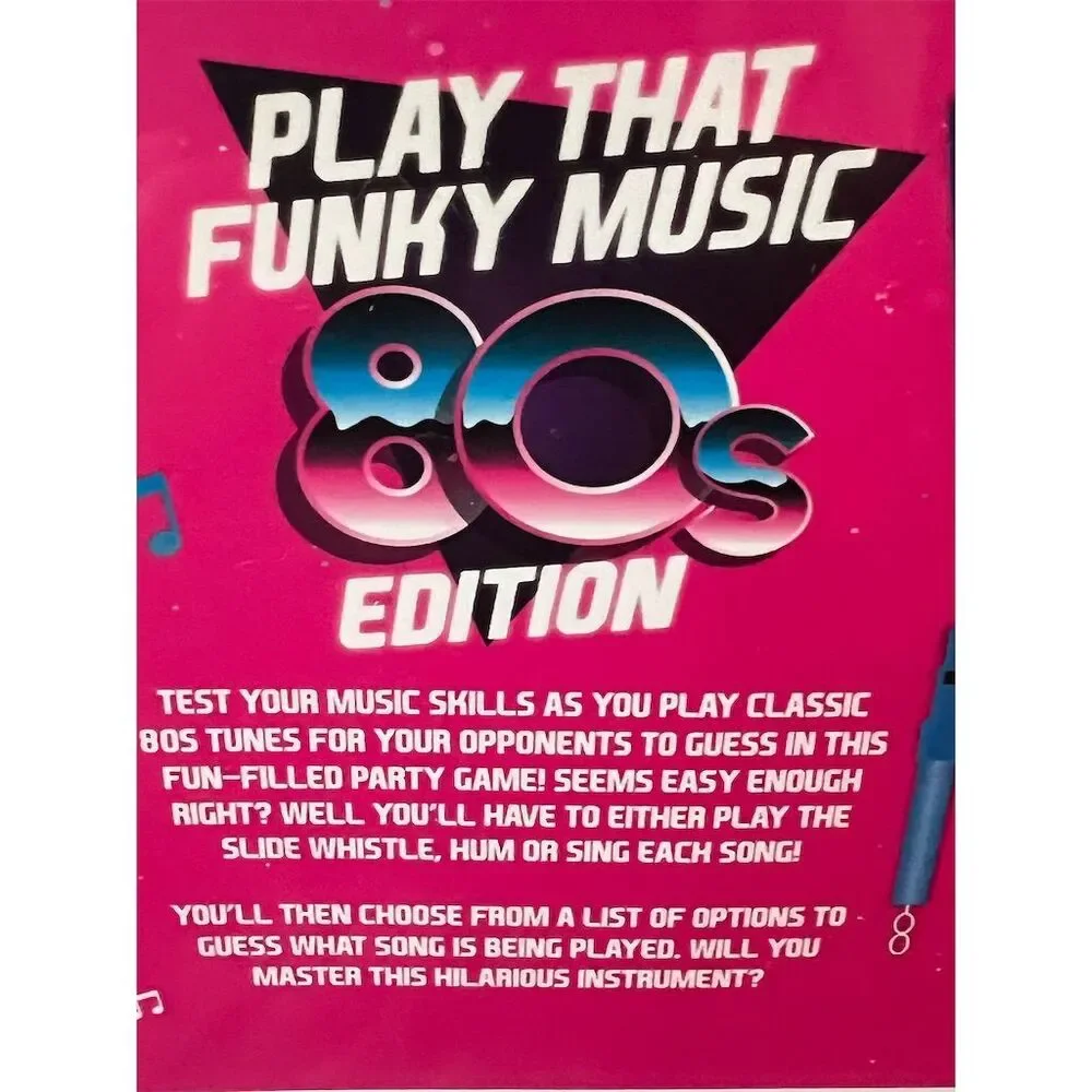 Play That Funky Music Guess The Song Game Fun Friends Family Party Trivia 80s